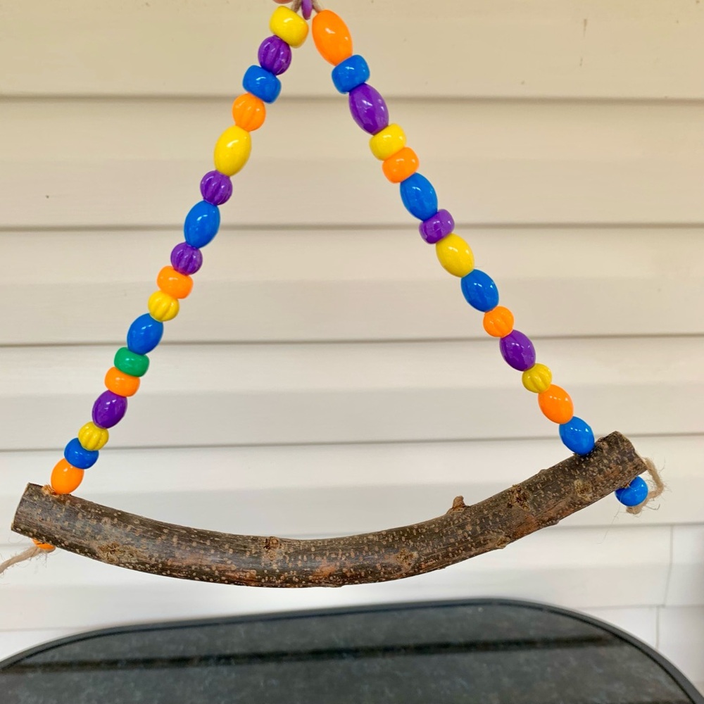 Tropical Twist parrot swing🍍🌺